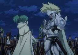 Arcadios defendiendo a la princesa Hisui