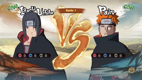Comparación de Habilidades: Itachi vs. Pain