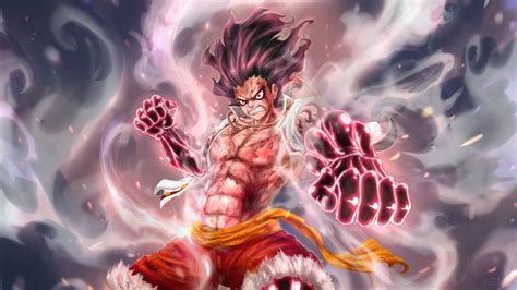 Luffy usando Gear Fourth contra Kaidou