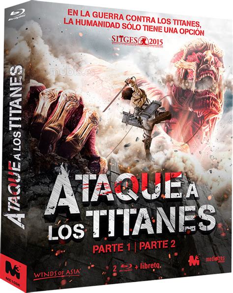 Caja de Blu-ray de Ataque a los Titanes