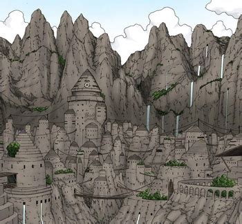 Paisaje de Iwagakure no Sato