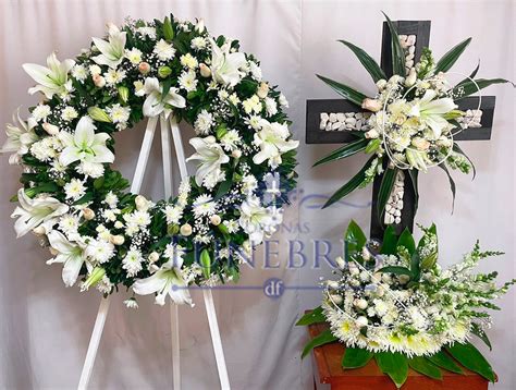 Flores funerarias: coronas, centros y ramos