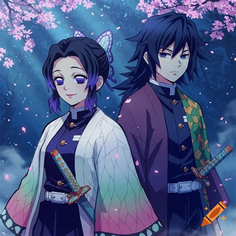 Giyu Tomioka enfrentando a Shinobu Kocho