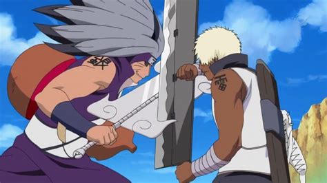 Darui luchando contra Ginkaku