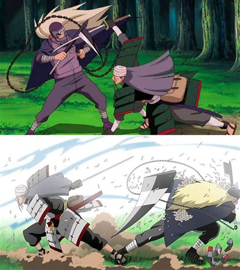 Mifune y Hanzō en combate