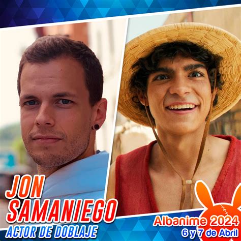 Jon Samaniego como la voz de Luffy en el live-action de One Piece