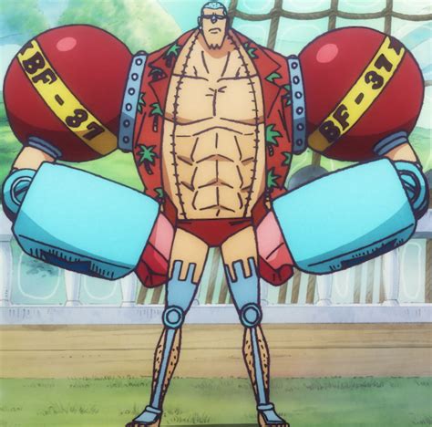 Nami en el cuerpo de Franky