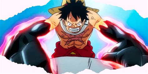 Luffy entrenando su Haki de la Armadura