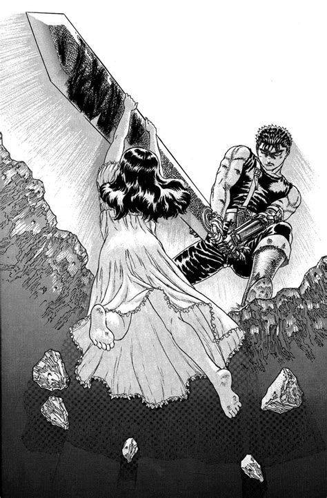 Guts, el Guerrero Negro, blandiendo la Matadragones