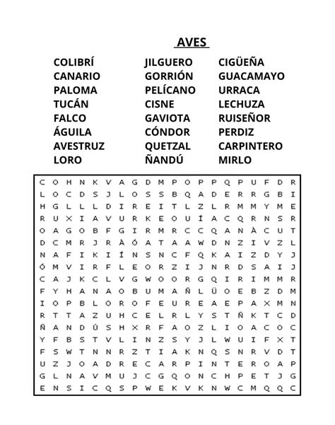 Ejemplo de una sopa de letras temática de Nanatsu no Taizai con nombres de personajes y habilidades.