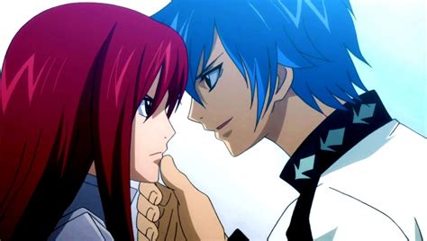 Jellal y Erza enfrentando a Cobra