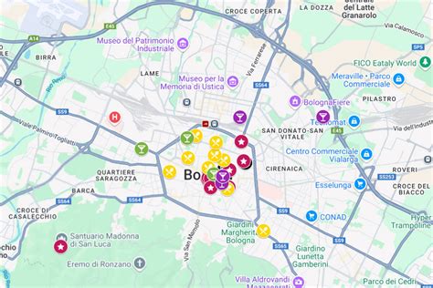 Mapa de Magnolia y alrededores