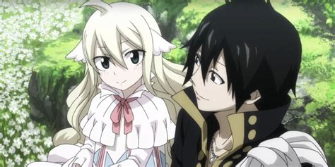 Ilustración de Mavis y Zeref