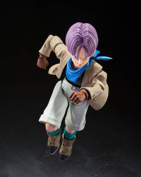 Detalle de los accesorios intercambiables de la figura S.H. Figuarts Trunks (Dragon Ball GT)