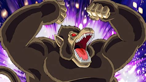 Goku en Gran Simio Dorado