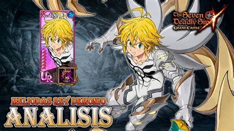 Meliodas enfrentando al Rey Demonio