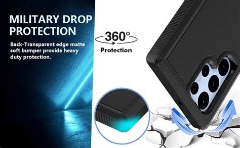 Esquema de protección de una funda de teléfono con bordes elevados