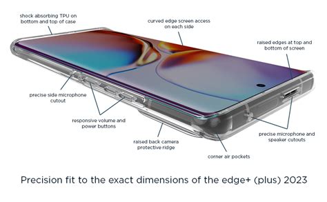Ilustración mostrando recortes precisos en una funda de teléfono
