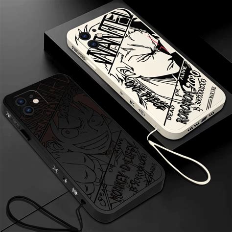 Colección de fundas de teléfono con temática de One Piece