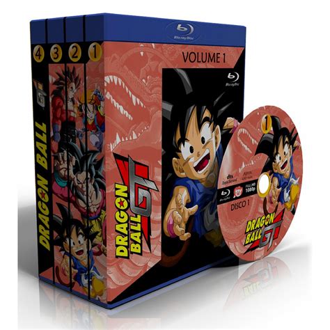 Carátula de la edición Blu-ray de Dragon Ball GT