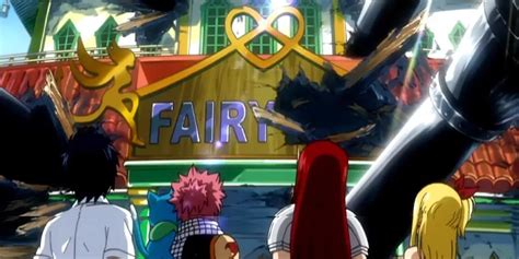 Destrucción del gremio Fairy Tail por Phantom Lord