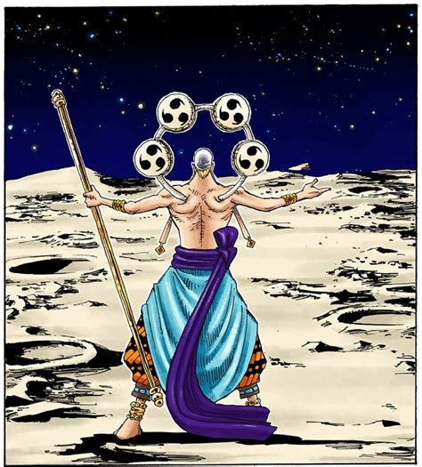 Enel usando su poder en Skypiea