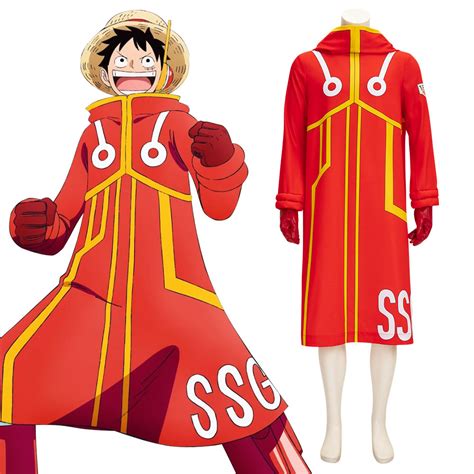Monkey D. Luffy con su traje clásico