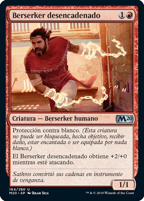 Ilustración de Berserker Desencadenado en Magic: The Gathering