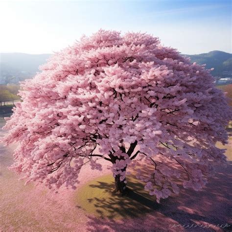 Silueta de Sakura y Sasuke bajo un cerezo