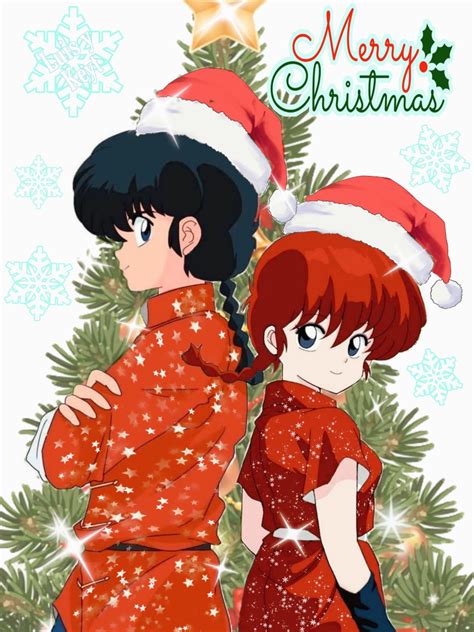 ambiente navideño en Ranma 1/2
