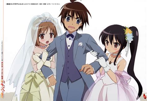 Shana y Kazumi compitiendo por Yuji
