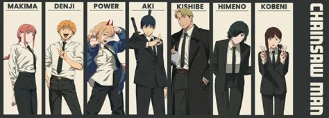 Tabla comparativa de cazadores de demonios de Chainsaw Man