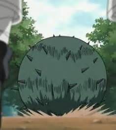 Chōji usando la Bola de Tanque Humano