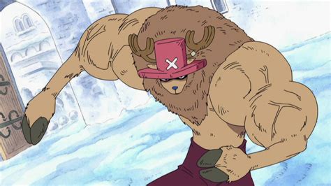 Ilustración de Chopper en su forma de reno