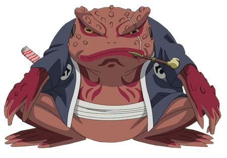 Gamabunta enfrentándose a Shukaku