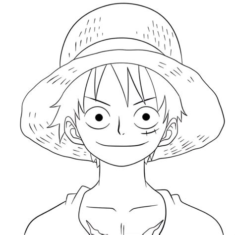 Monkey D. Luffy como un hombre de goma