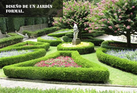 Comparativa visual de un jardín formal vs. un jardín en movimiento