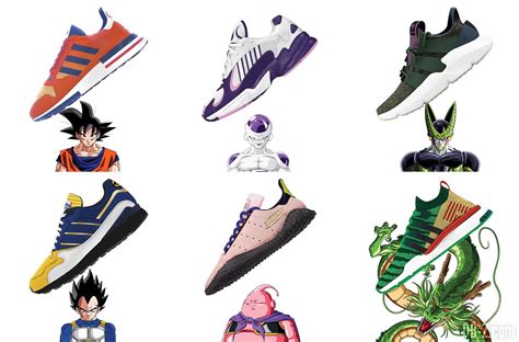 Caja de zapatillas Adidas Dragon Ball Z de edición limitada
