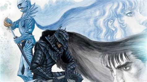 Portada de un volumen de Berserk con Guts y Griffith