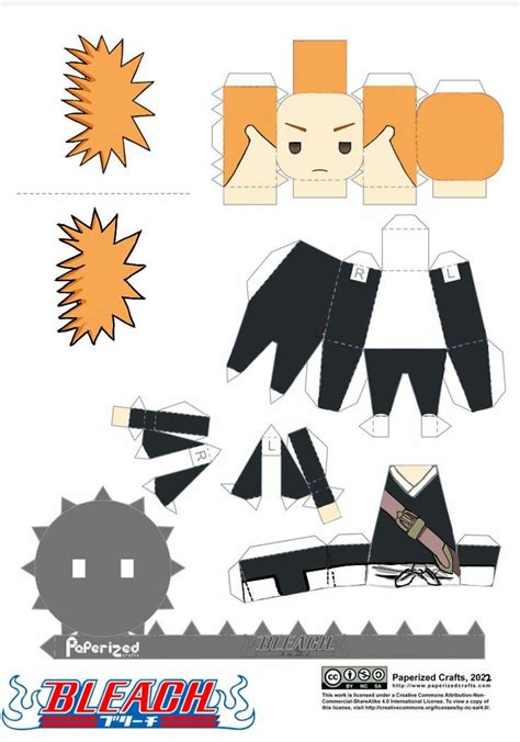 Papercraft de Bleach variados