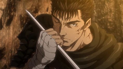Retrato de Guts, el protagonista de Berserk
