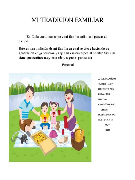 Ilustración de una tradición familiar oculta y sus implicaciones