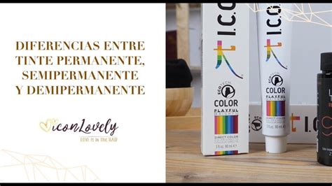 Diagrama comparativo: Tinte permanente vs. Tinte semipermanente. El permanente penetra la cutícula, el semipermanente se adhiere a la superficie.