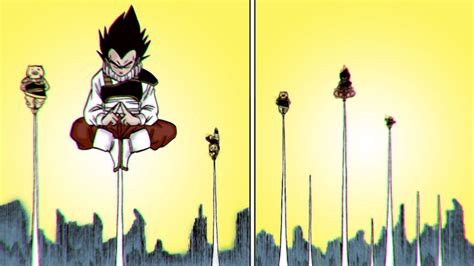 Vegeta entrenando en Yadrat