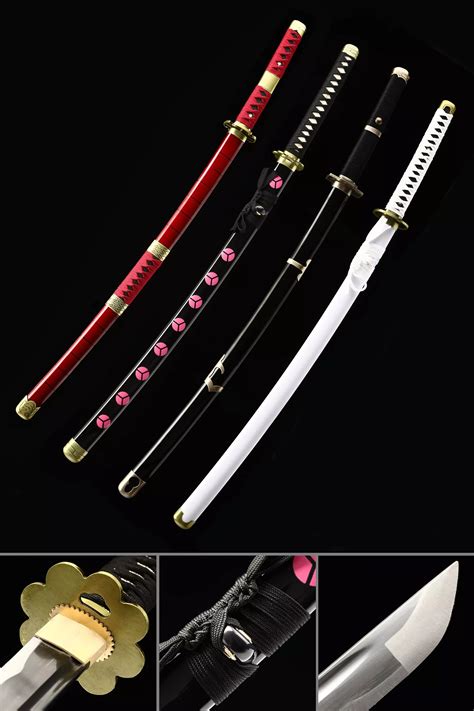 Las espadas de Roronoa Zoro: Wado Ichimonji, Sandai Kitetsu y Enma