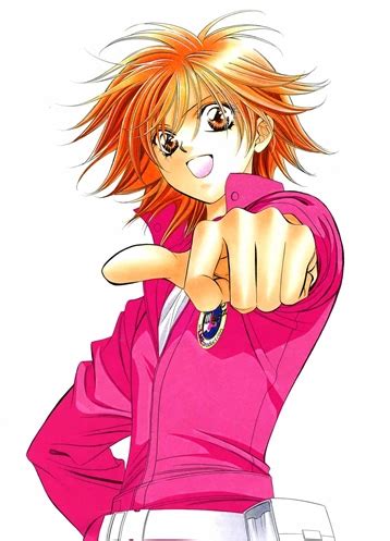 Ilustración de Kyoko Mogami en Skip Beat!