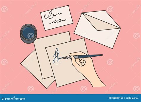 Ilustración de Hinata Hyuga escribiendo una carta