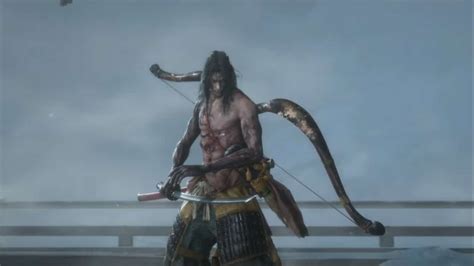 Ilustración de Genichiro Ashina en Sekiro