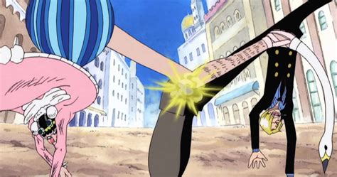 Ilustración de Sanji realizando una patada aérea contra Jabra