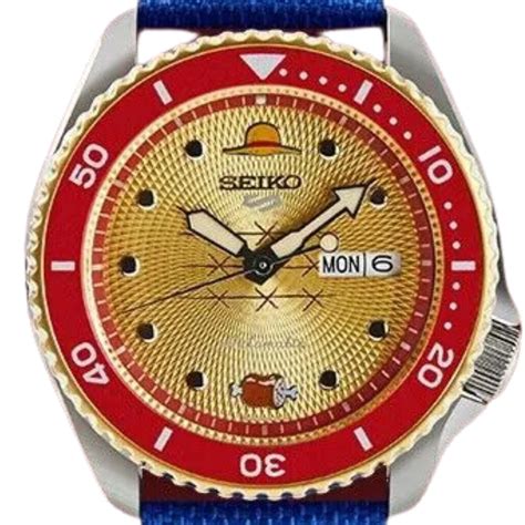 Reloj Seiko 5 Sports One Piece Luffy Gear 5 Edition